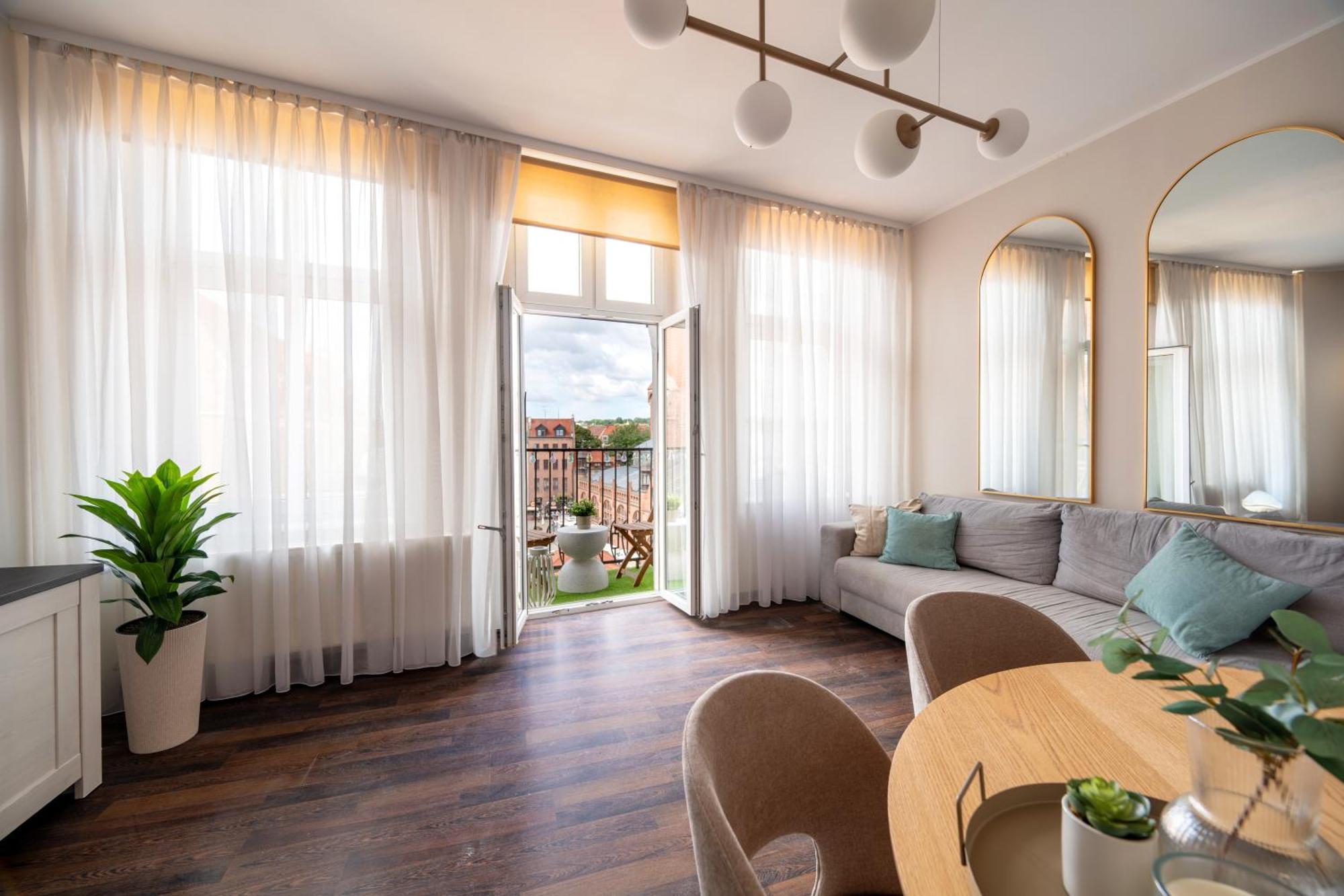 Stunning Apartment With Balcony Gdańsk Zewnętrze zdjęcie